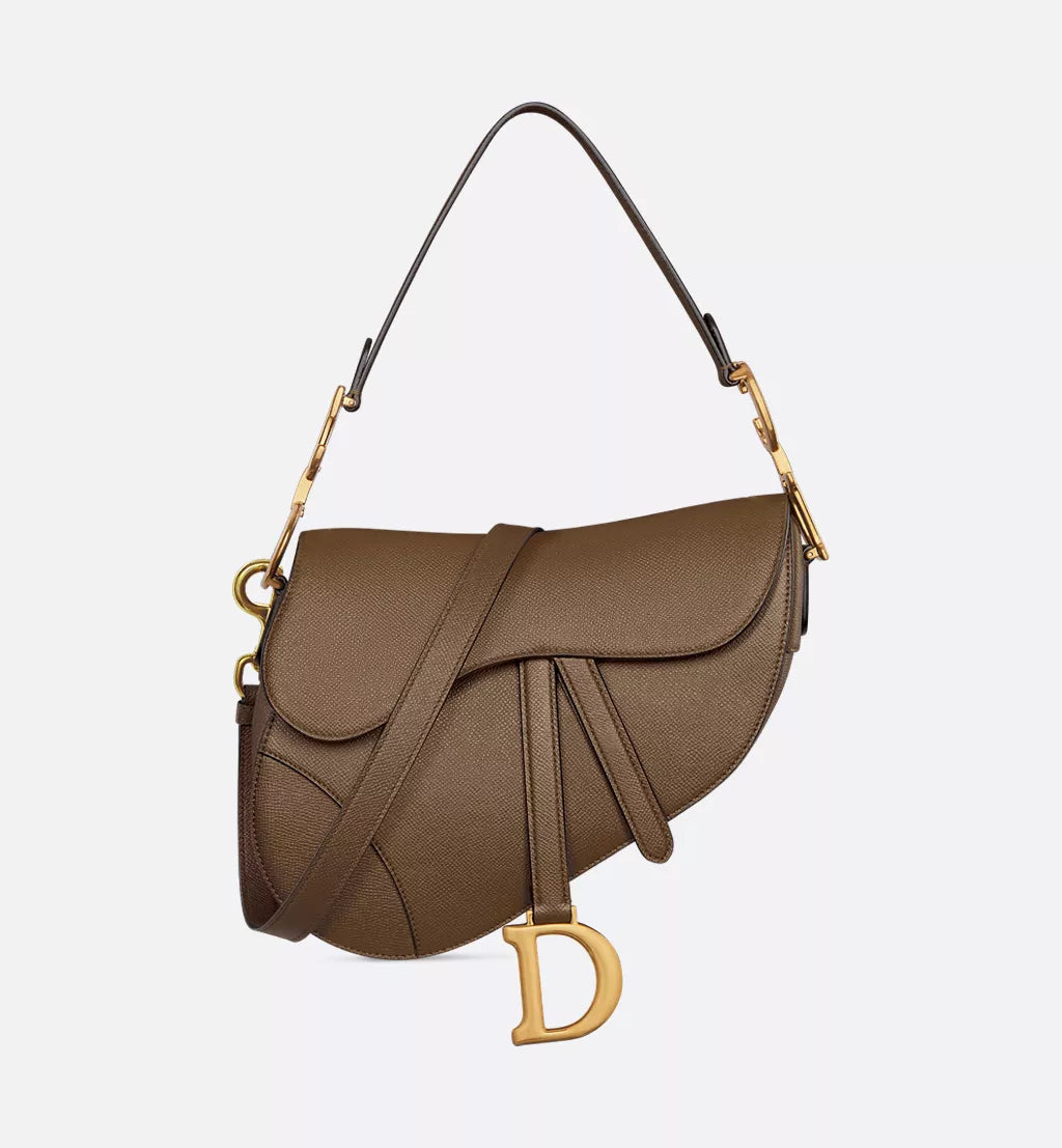 Xbrandat Saddle Bag in Grained Calfskin
