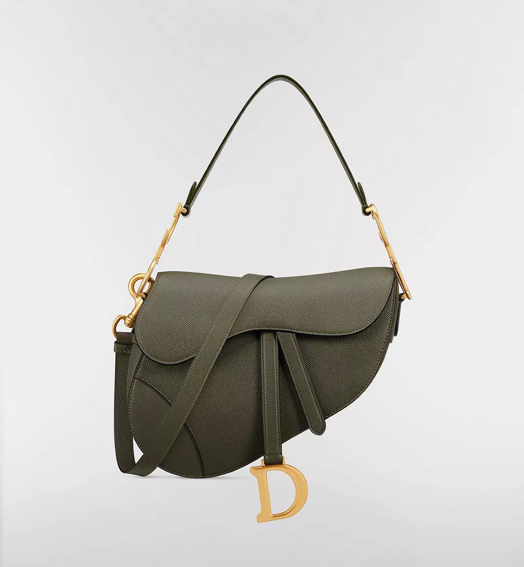 Xbrandat Saddle Bag in Grained Calfskin