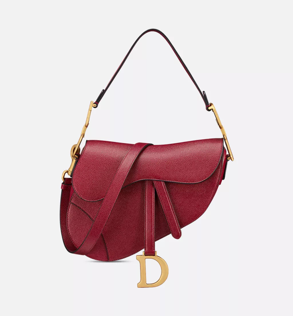 Xbrandat Saddle Bag in Grained Calfskin
