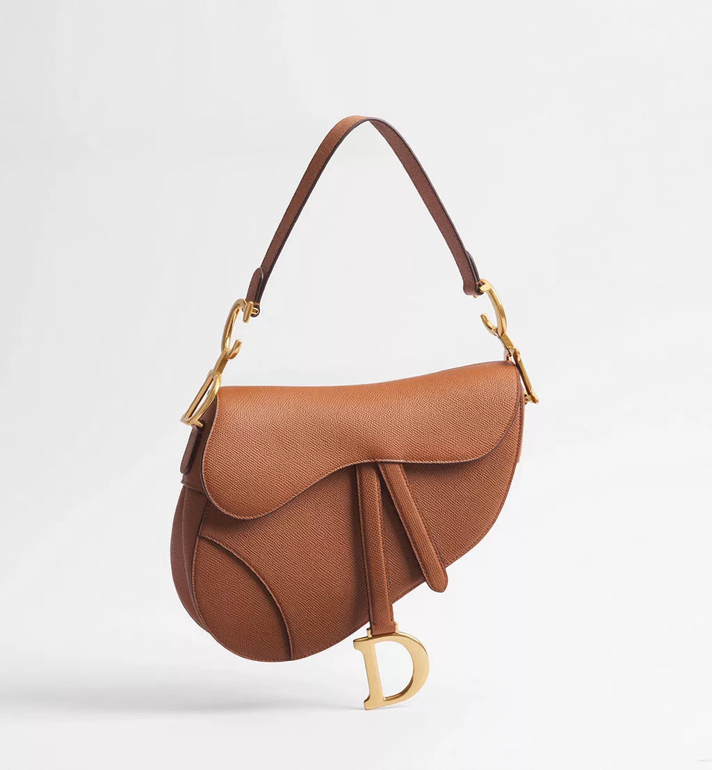 Xbrandat Saddle Bag in Grained Calfskin