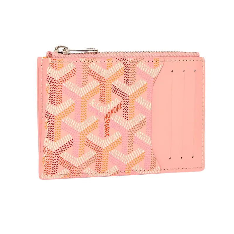 Goyard Bourbon Zipped Card Holder Multicoloured