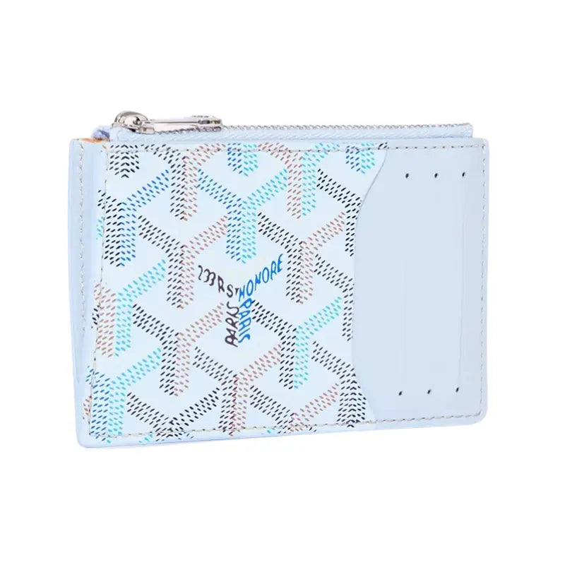 Goyard Bourbon Zipped Card Holder Multicoloured