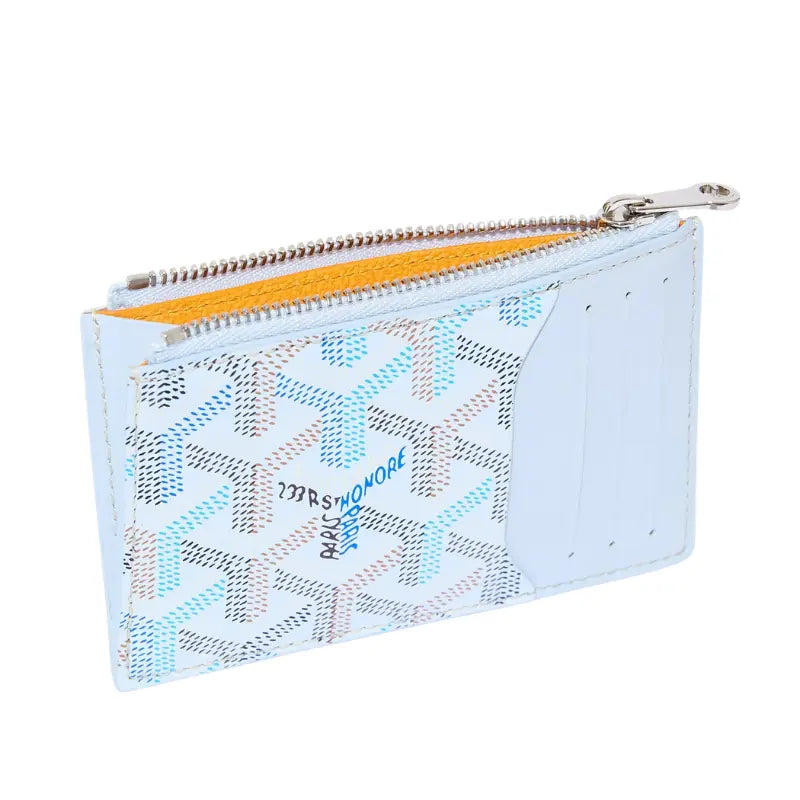 Goyard Bourbon Zipped Card Holder Multicoloured