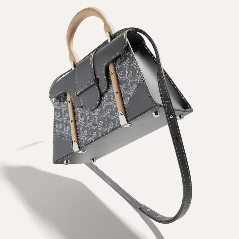 Goyard Saïgon Structuré Mini Bag – Grey