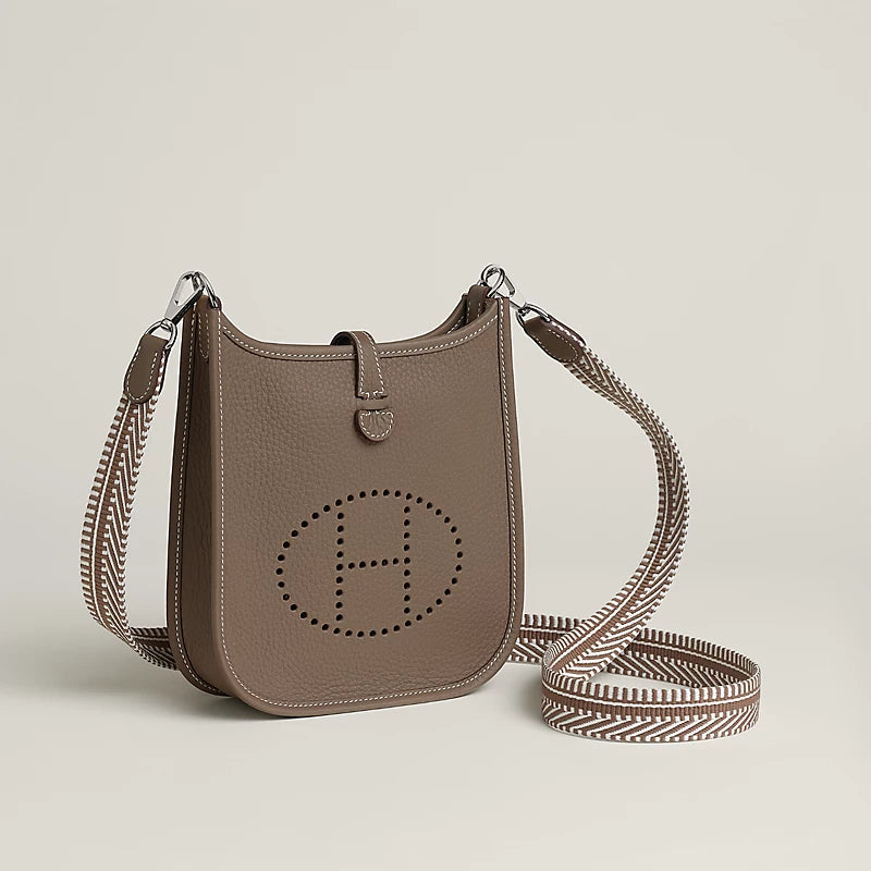 إكس براندات Mini Evelyne 16 Amazone Bag in Etoupe