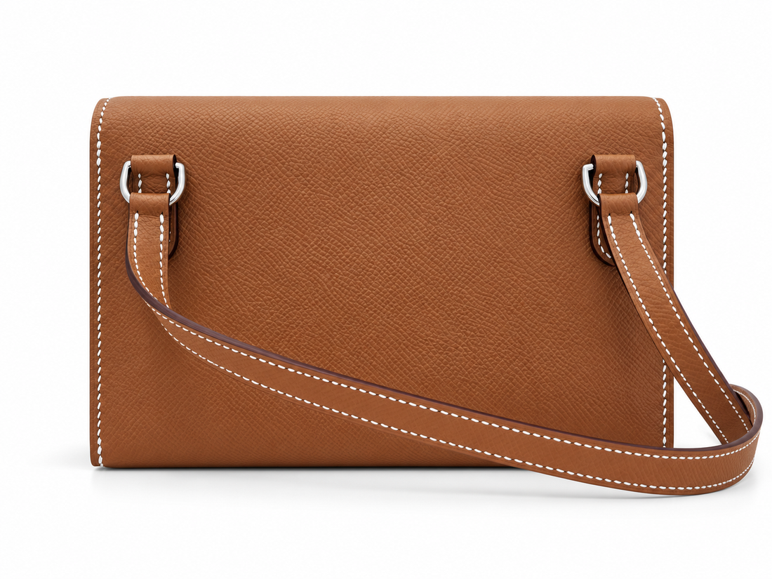 Xbrandat Snap To Go Epsom Leather Crossbody Bag