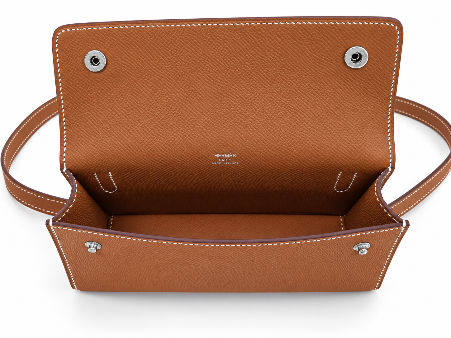 Xbrandat Snap To Go Epsom Leather Crossbody Bag