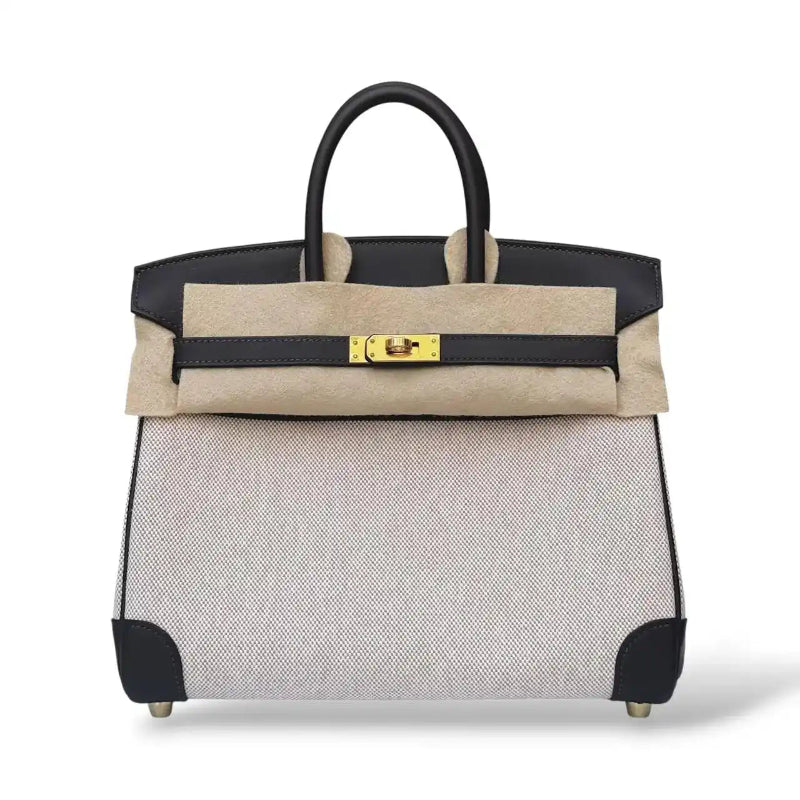 Xbrandat Birkin 25 Canvas-Swift Handbag