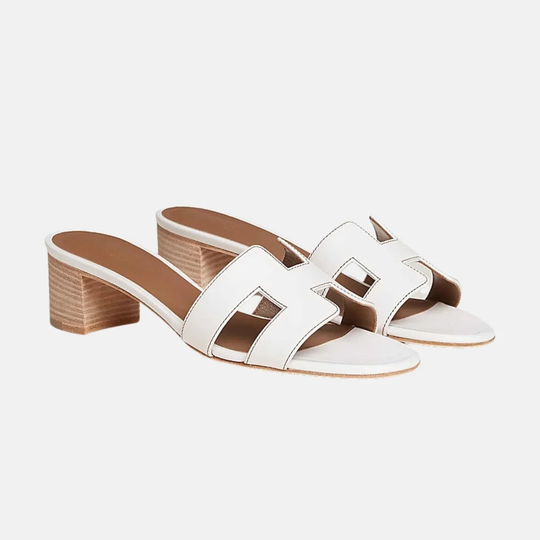 Xbrandat Oasis Sandal – Gold Calfskin