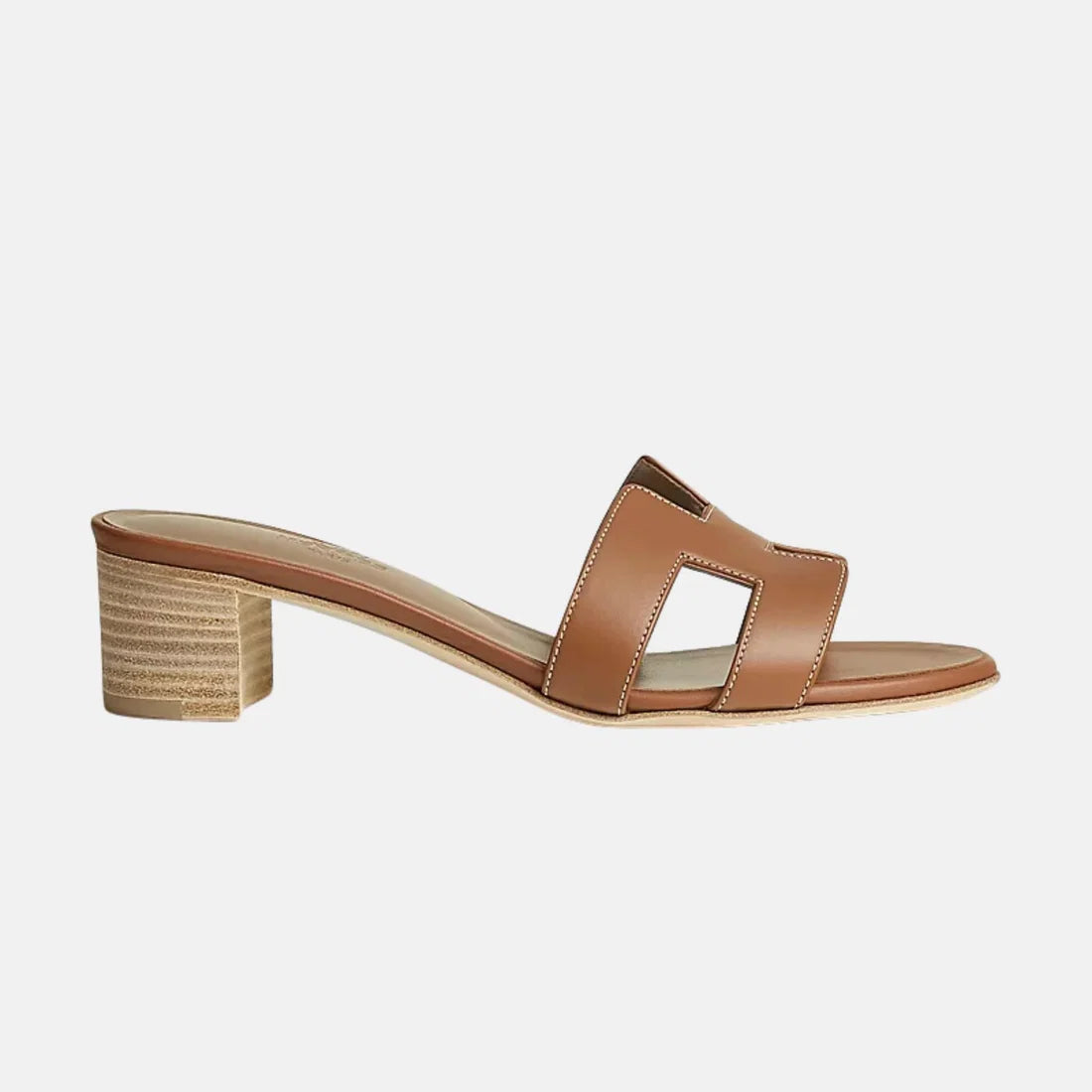 Xbrandat Oasis Sandal – Gold Calfskin