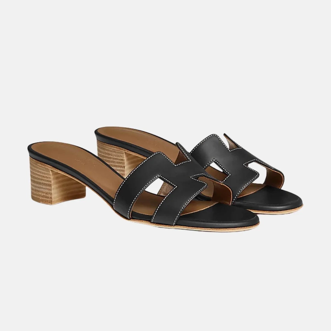 Xbrandat Oasis Sandal – Gold Calfskin