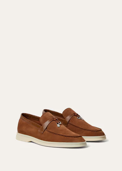 Xbrandat Summer Charms Walk Suede Loafers