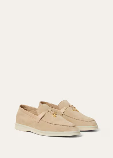 Xbrandat Summer Charms Walk Suede Loafers