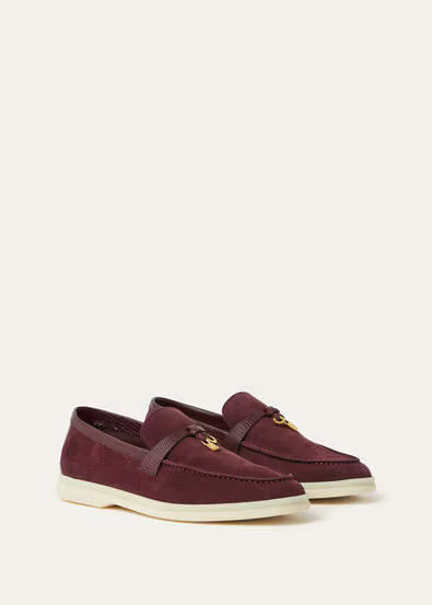 Xbrandat Summer Charms Walk Suede Loafers