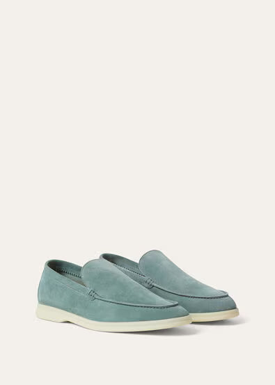 Loro Piana Summer Walk Suede Loafers