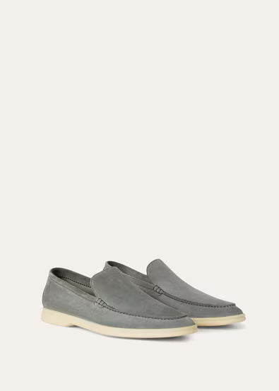 Loro Piana Summer Walk Suede Loafers