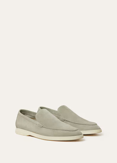Loro Piana Summer Walk Suede Loafers