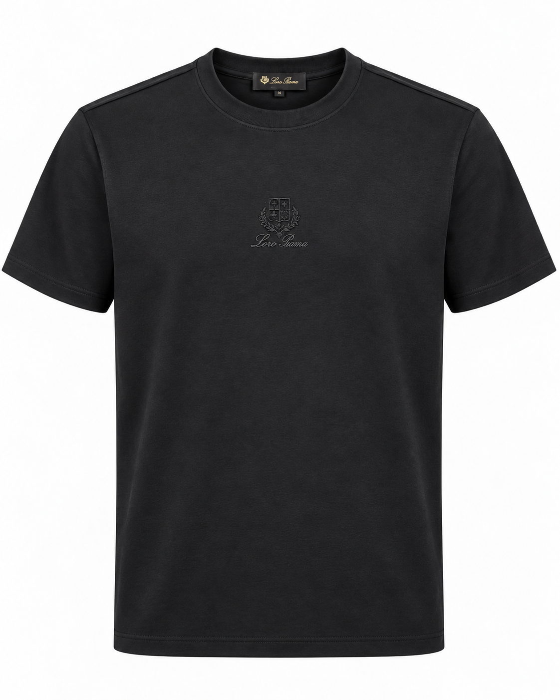 Loro Piana Logo-Embroidered Crew Neck T-Shirt