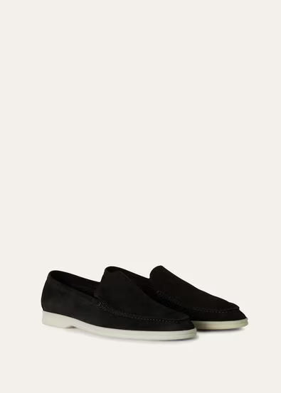 Loro Piana Summer Walk Suede Loafers