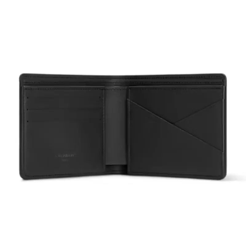 Louis Vuitton Multiple Wallet – Black Waxy Calfskin