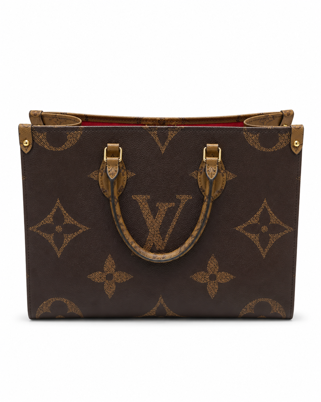 حقيبة Louis Vuitton OnTheGo MM توت – Monogram Giant / Reverse Monogram