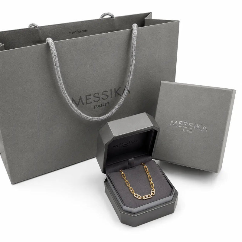 إكس براندات Choker Necklace Gold