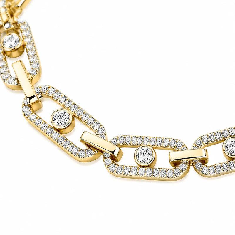 إكس براندات Choker Necklace Gold