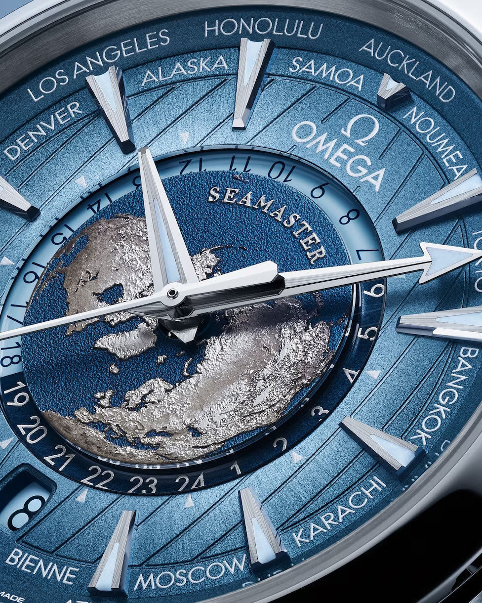 Xbrandat Seamaster Aqua Terra 150M Worldtimer 43mm