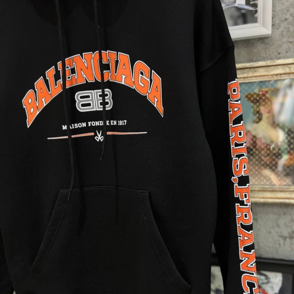 Balenciaga هودي بالنسياقا لون اسود - 2