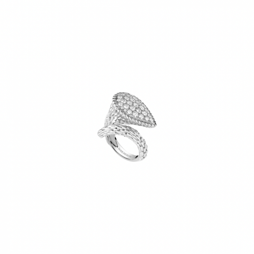 Boucheron خاتم بوشرون فضي