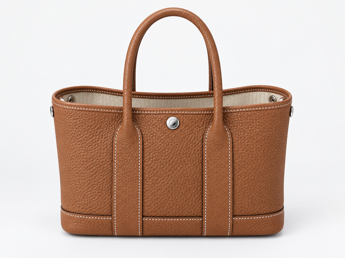 Xbrandat Garden Party Brown Tote Bag