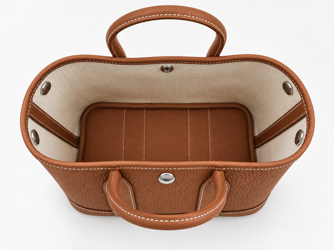 Xbrandat Garden Party Brown Tote Bag