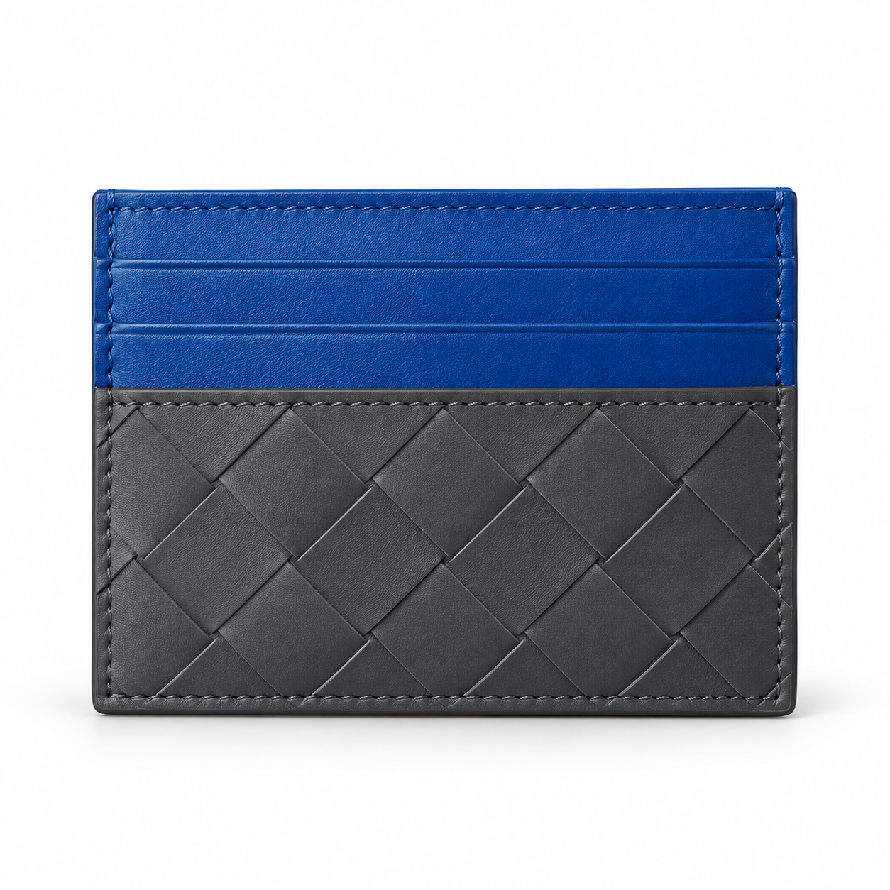 Xbrandat Intrecciato Leather Card Case – Style F
