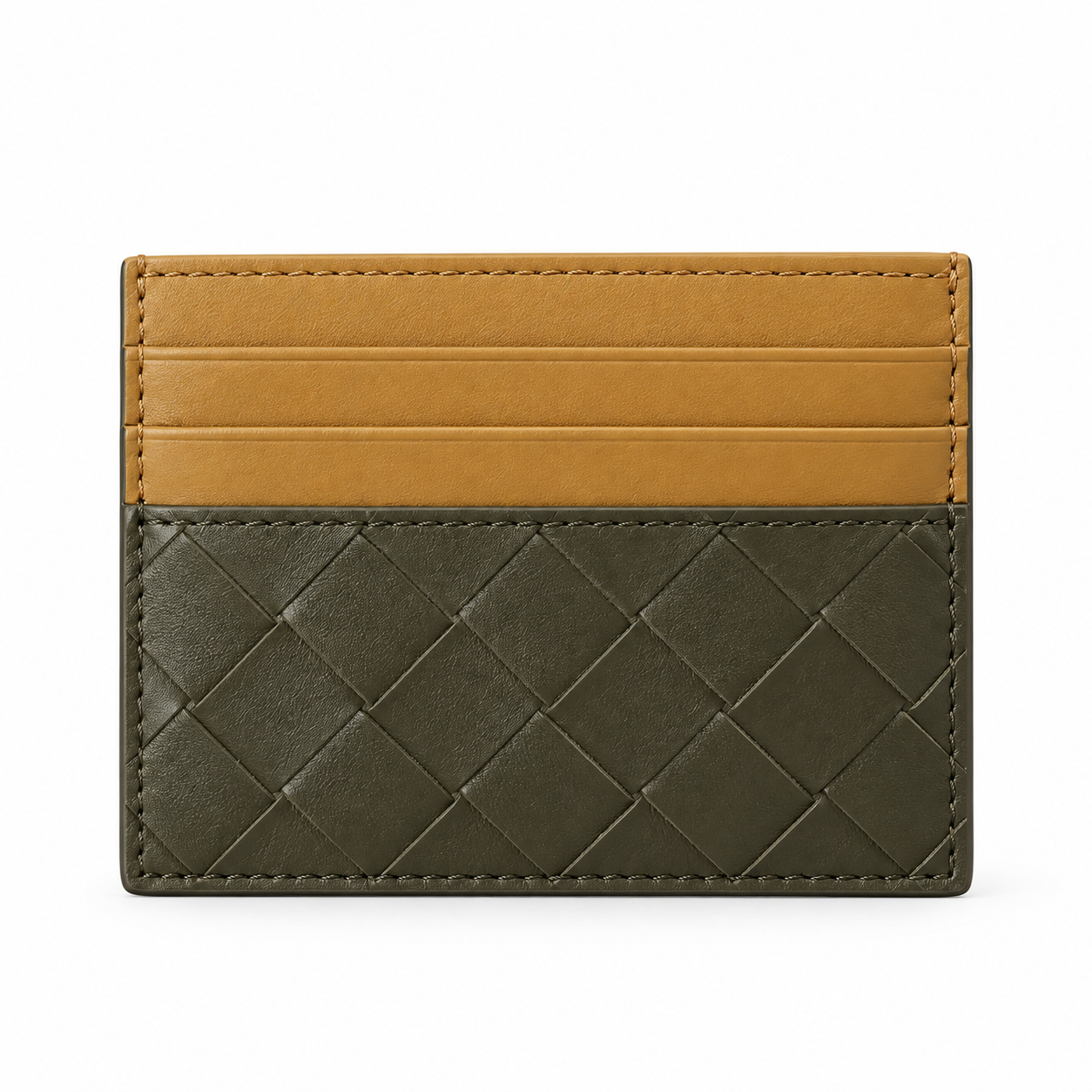 Xbrandat Intrecciato Leather Card Case – Style G