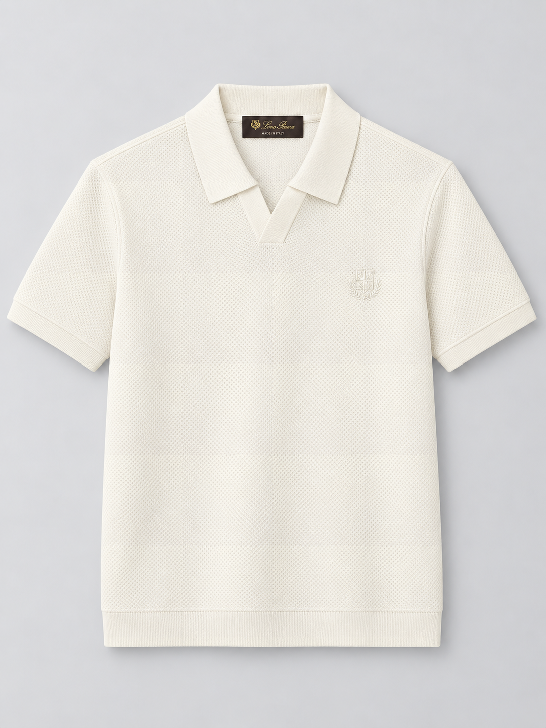 Xbrandat Logo-Embroidered Piqué Polo Shirt