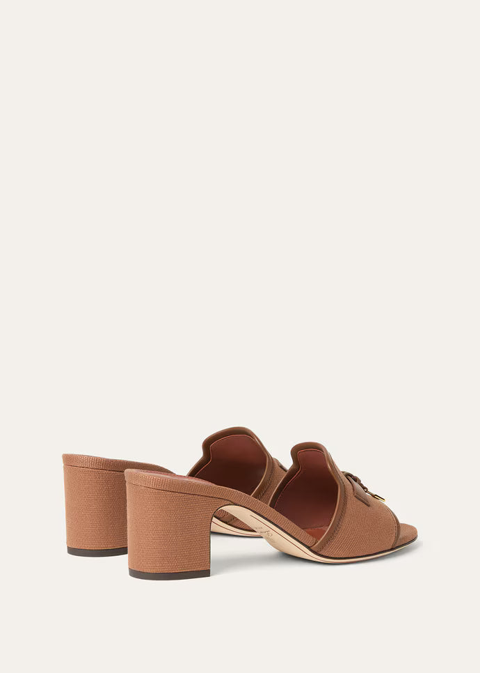 Xbrandat Summer Charms Heeled Sandal – Colour Vicuña Canvas