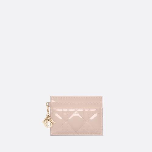 Lady Dior Freesia Card Holder