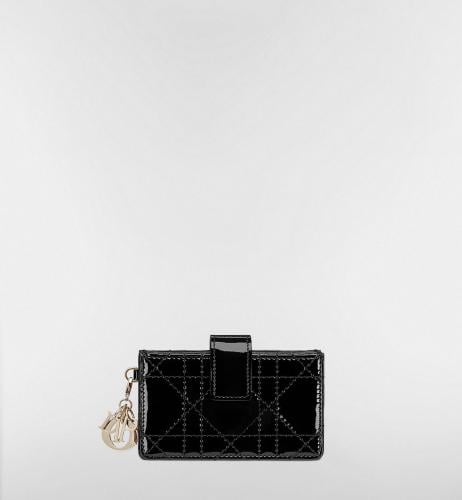 Lady Dior Jasmine Card Holder