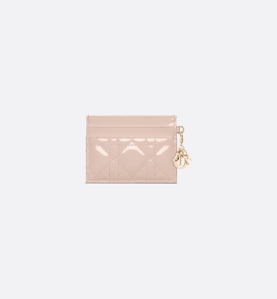 Dior Lady Dior Freesia Card Holder - 3