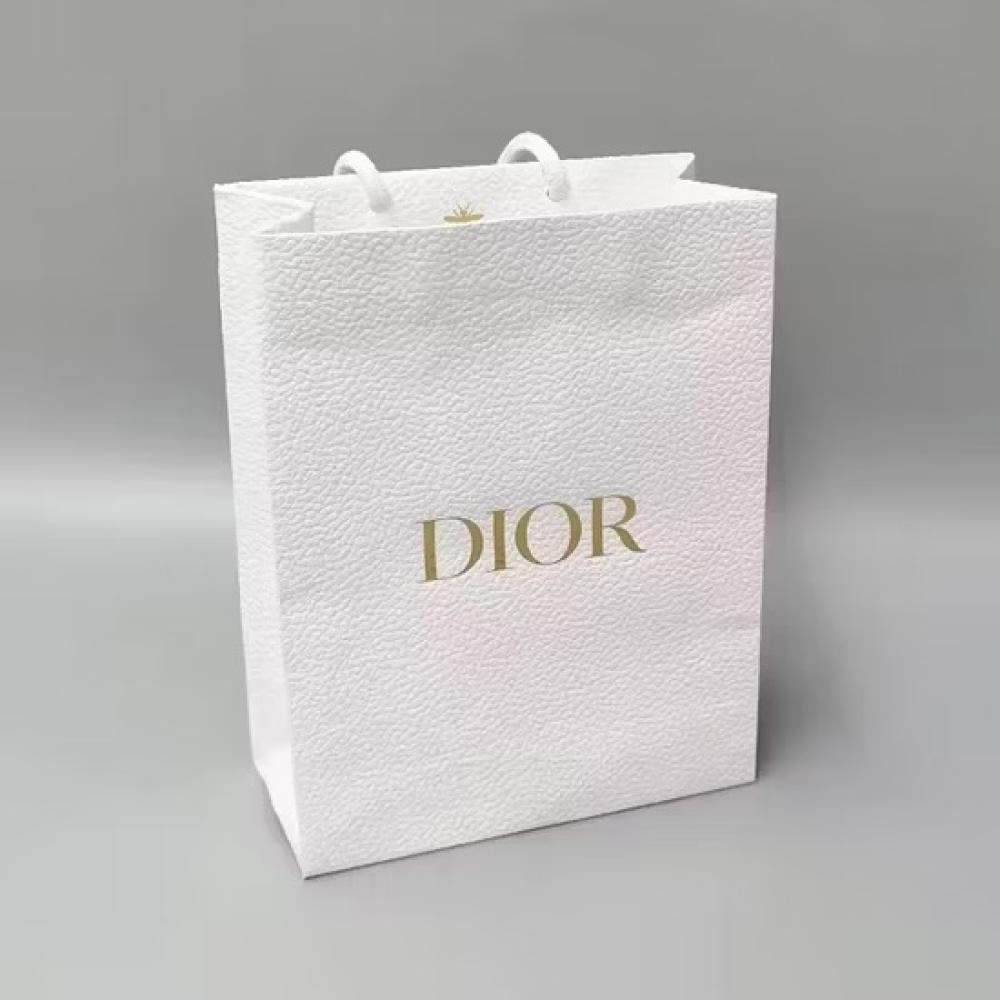 Dior كيس ديور ابيض مقاس وسط - 2