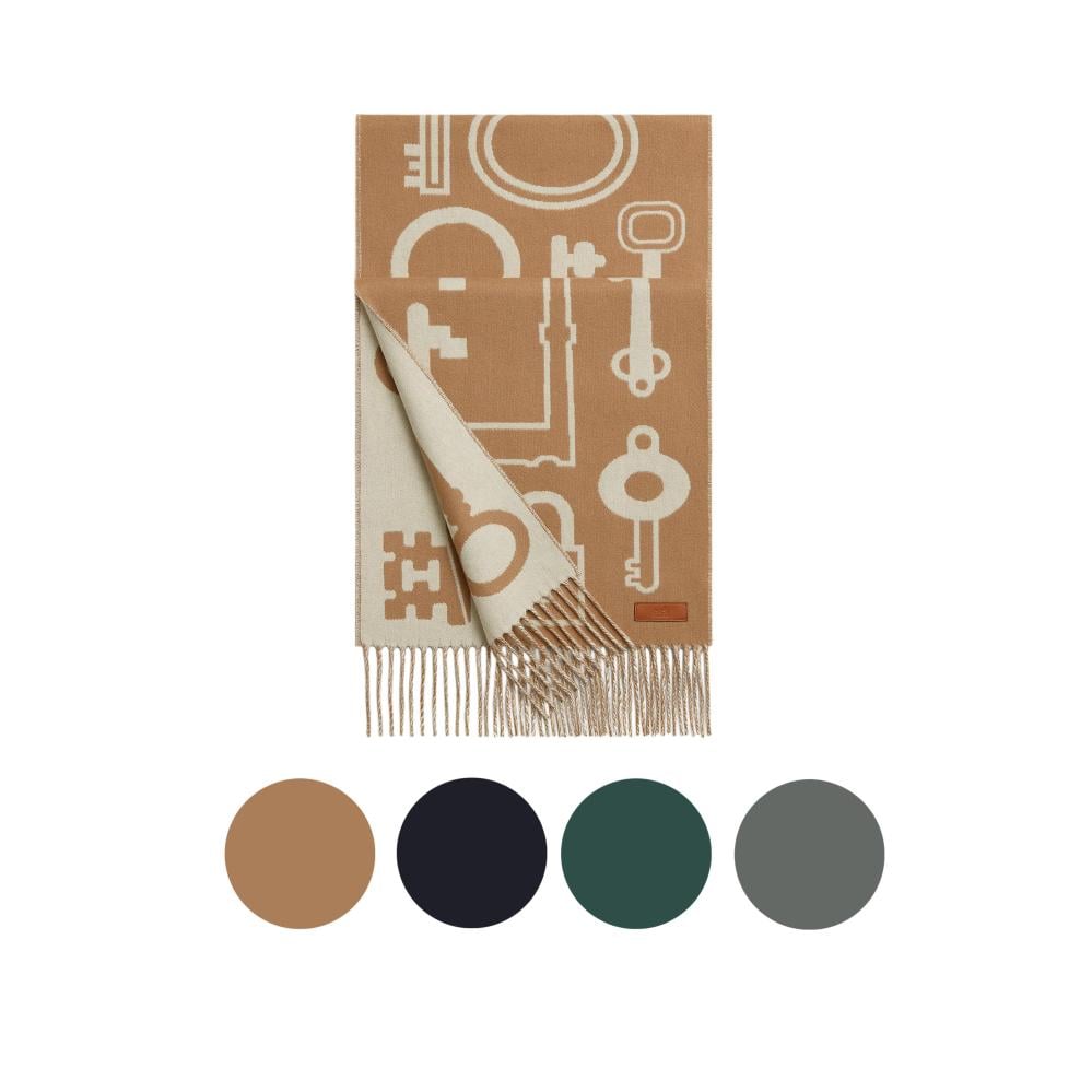 Hermès وشاح ارميز Casaque Porte-Clefs scarf
