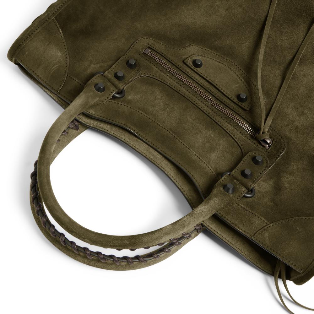 Balenciaga شنطة بالنسياقا WOMEN'S LE CITY BAG IN KHAKI - 5