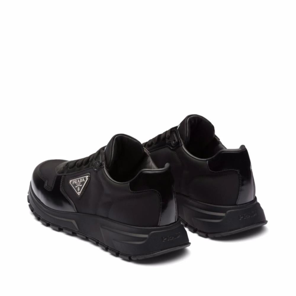 Prada حذاء برادا اسود Prada Re-Nylon - 4