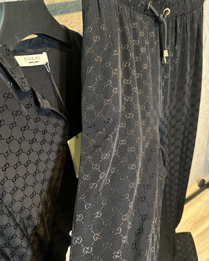 Gucci طقم قوتشي اسود - 2