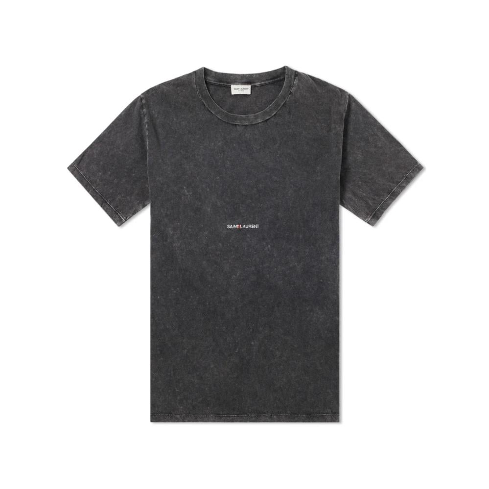 Saint Laurent تيشيرت سان لوران رمادي