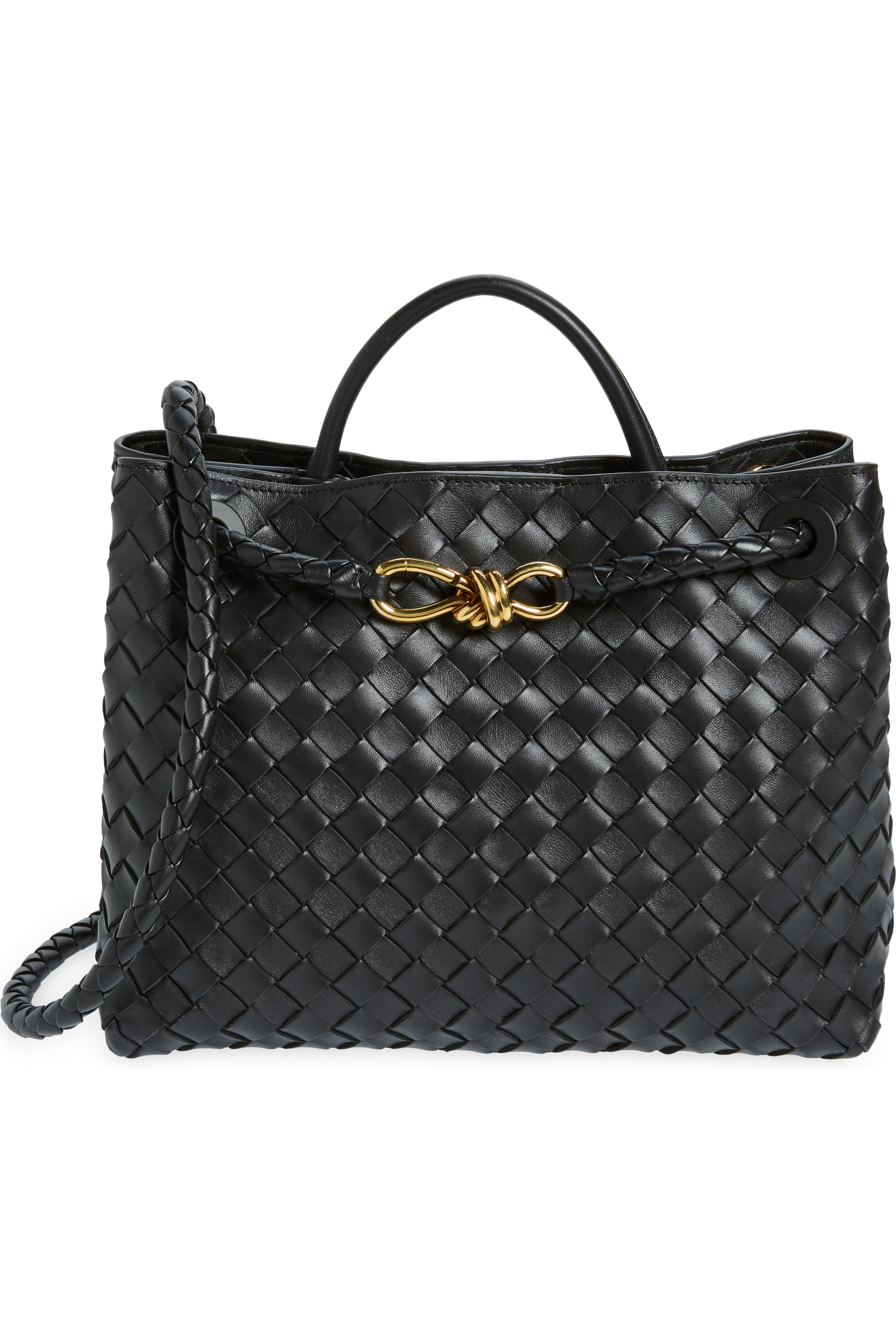 Bottega Veneta Medium Andiamo Intrecciato Shoulder Bag