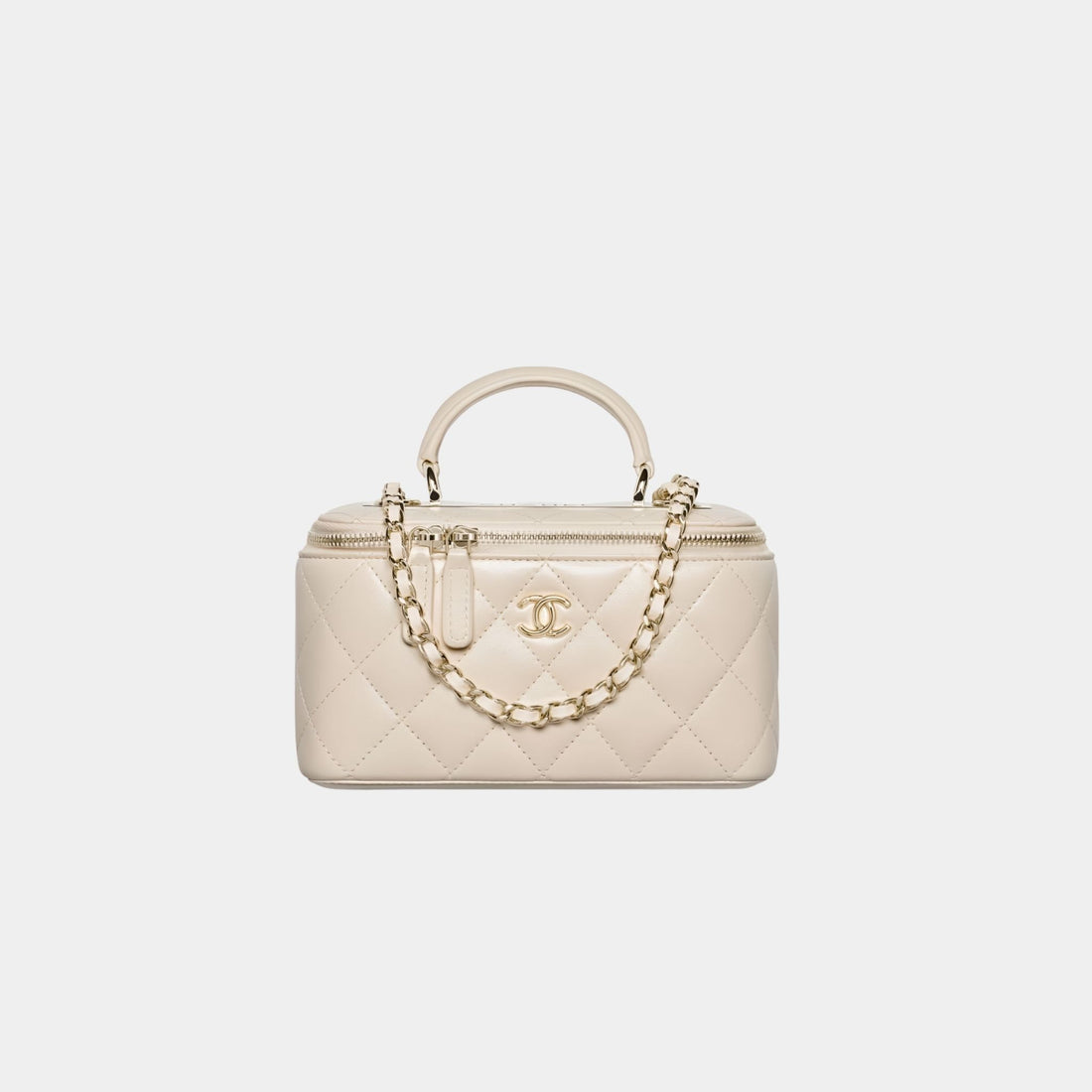 CHANEL Long Vanity With Chain in Lambskin