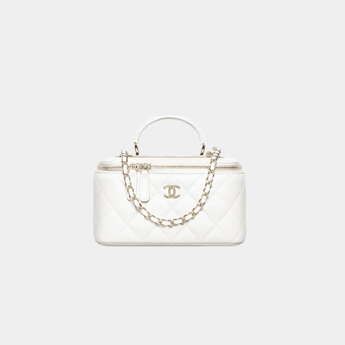 CHANEL Long Vanity With Chain in Lambskin