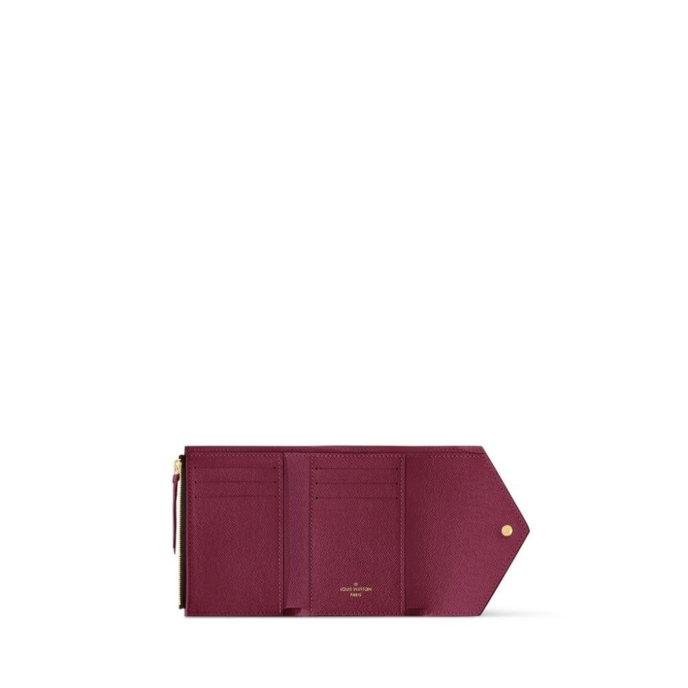 Louis Vuitton محفظة لويس فيتون عنابي | Victorine Wallet - 6