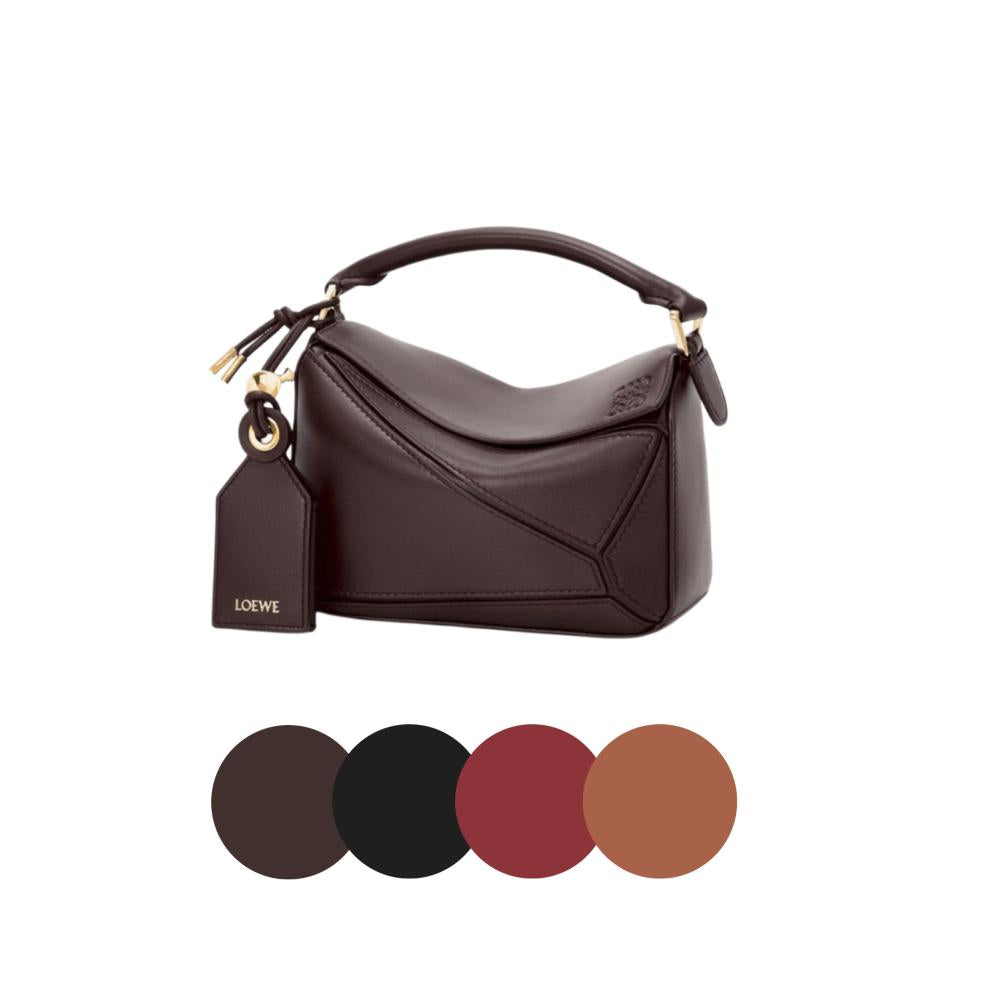 Loewe Mini Featherlight Puzzle Bag in Nappa Lambskin
